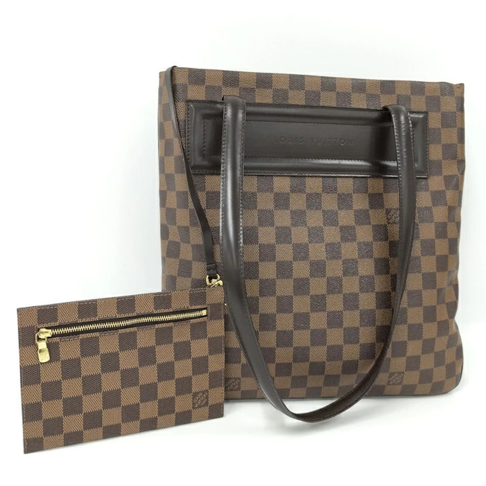 Louis Vuitton Clifton Tote Bag Damier Ebene Brown